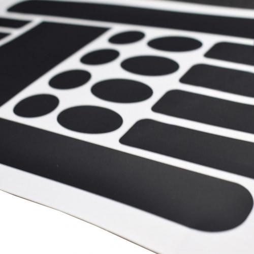Sport Fiets Carbon Beschermende Sticker Anti-Kras Fiets Frame Achter Vorken Protector Voor Mtb Fietsen Beschermende: Matte