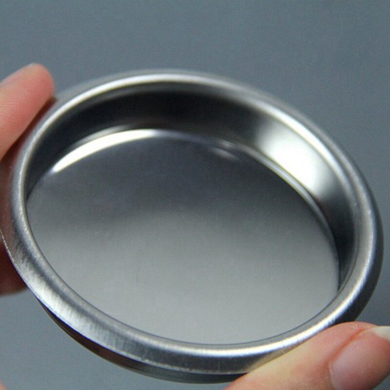 Coffee Machine Cleaning Set, 4 Pieces Coffee Machine Brush with Spoon and 1 Piece 58 Mm Stainless Steel Back Flush Insert Metal