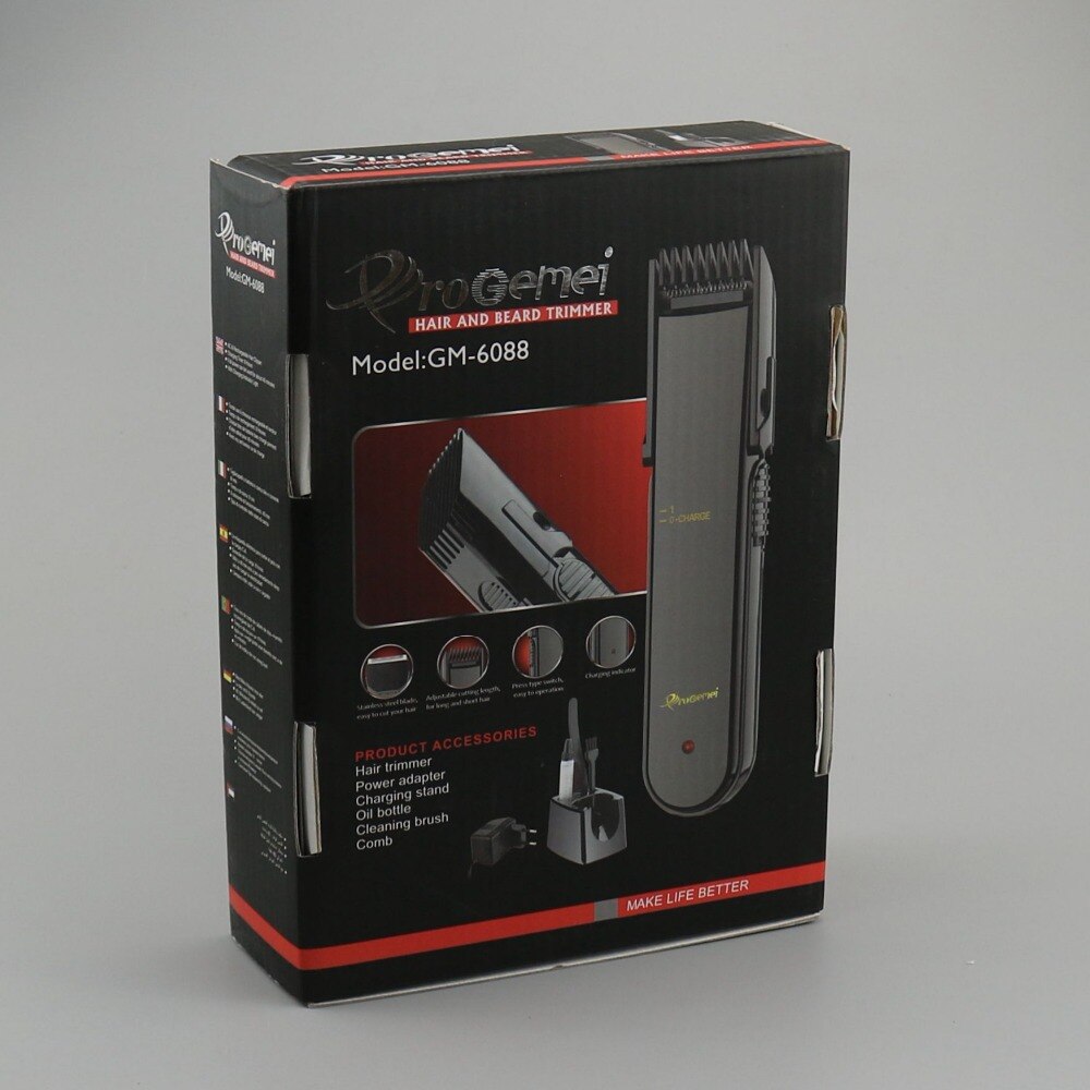 Rechargeable hair trimmer beard car electric hair clipper stubble timer for men face mustache hair cutting machine hair cut