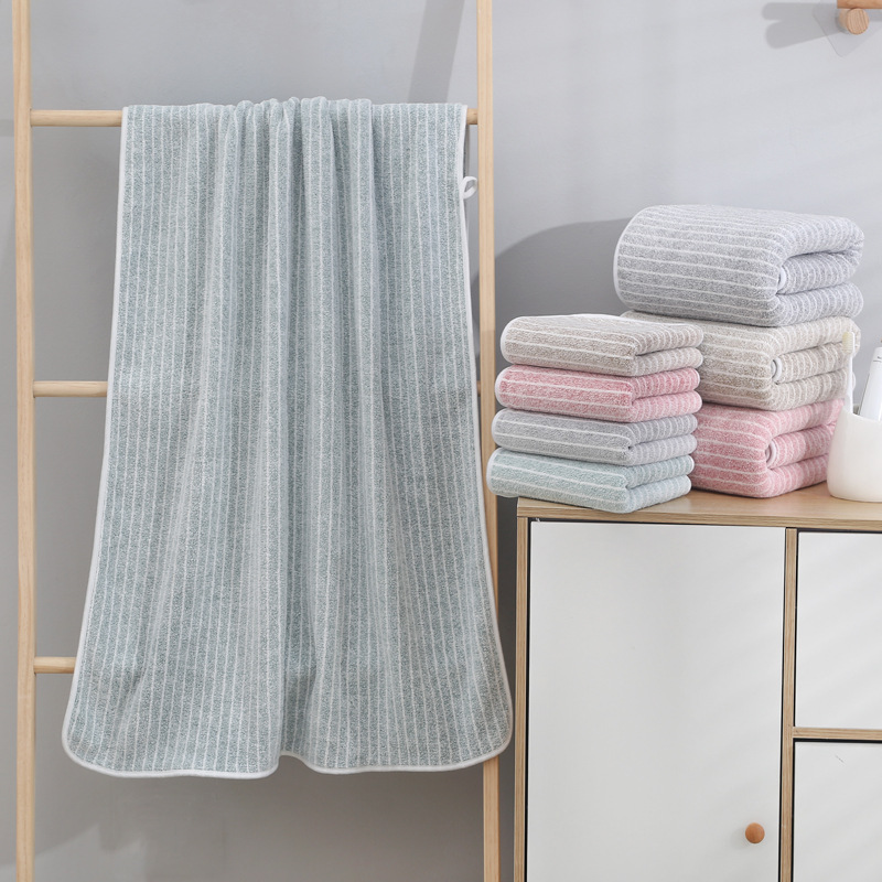 Quick-Drying Towel Coral Fleece Towels Bath Towels Thickened Absorbent for Swimming Pool Sports Fitness Towels