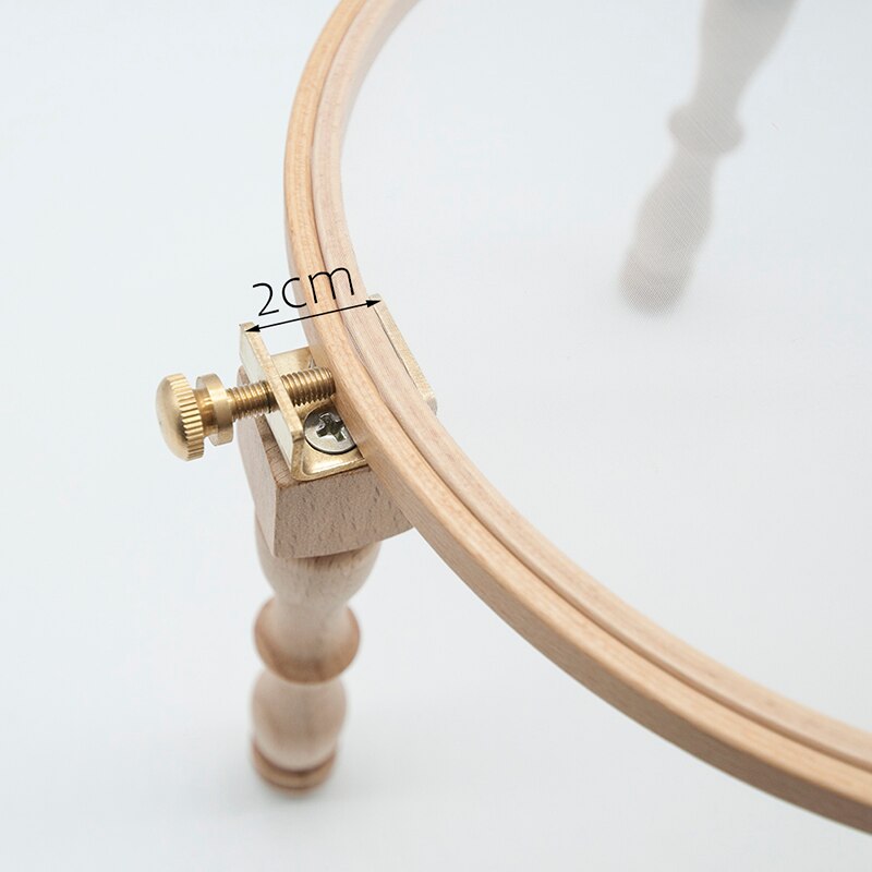 1pcs Embroidery Hoop Stand Leg DIY Handmade Cross Stitch Hoop Embroidery Ring Frame Portable Embroidery Tools
