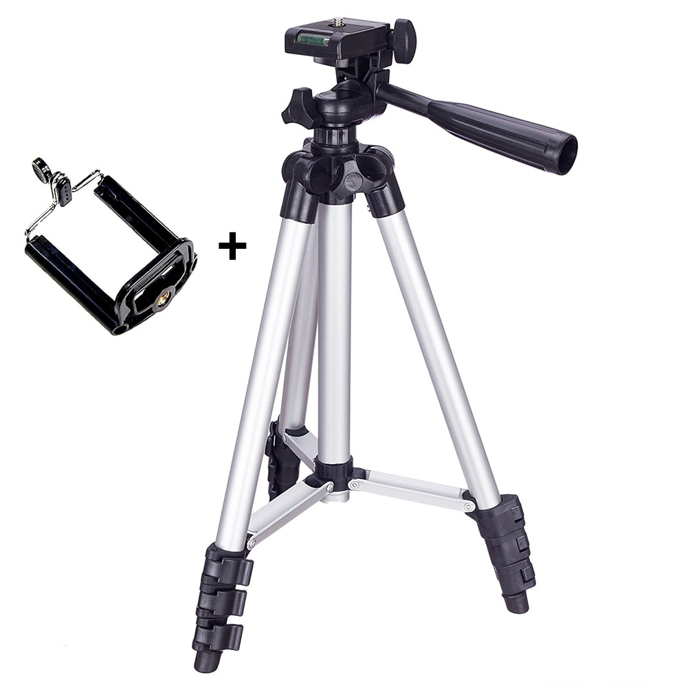 Statief Mount Stand Set Met Telefoon Houder Clip Voor Smartphone Telescopen Digitale Go-Pro Camera UY8