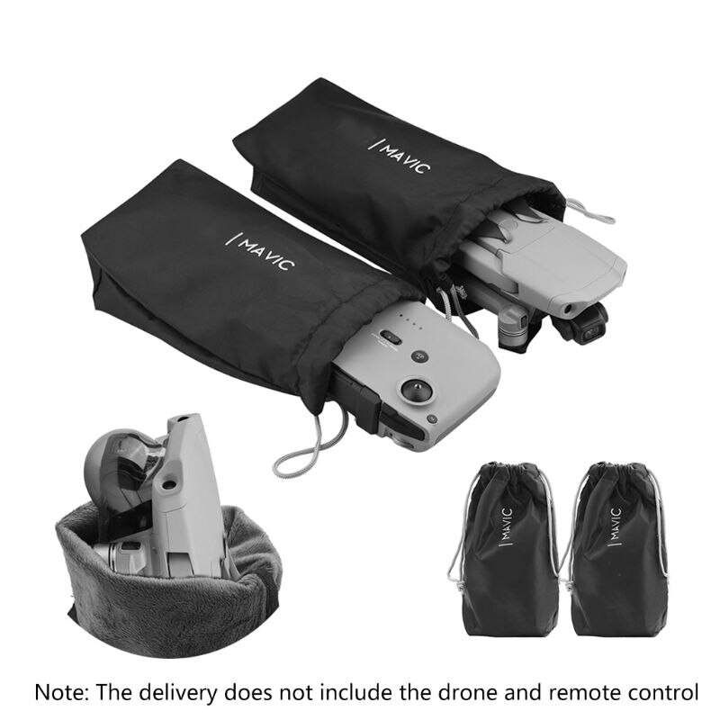 Tragbare Weichen Tuch Lagerung Tasche Drohne Körper Fernbedienung Durchführung fallen Halfter für D-JI Mavic Luft 2/Mavic Mini/Mavic 2