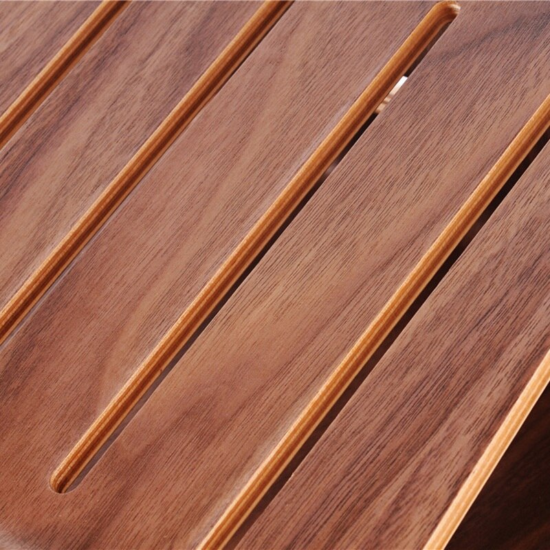 Soporte de madera refrigerante para ordenador portátil, soporte de radiador para Apple Macbook Hp, Notebook