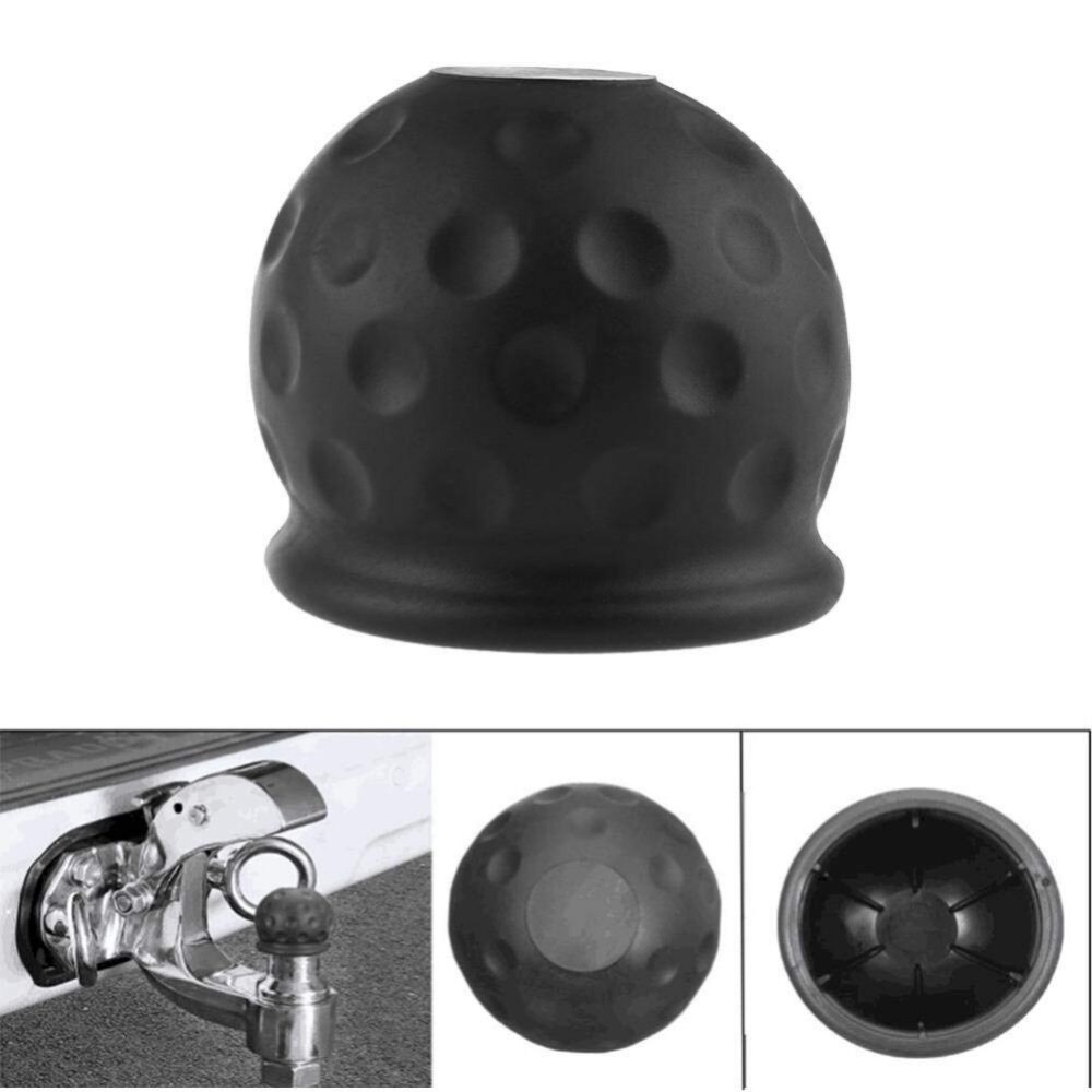 Universal 50mm Tow Bar Ball Cover Cap Towing Hitch Caravan Trailer Protect