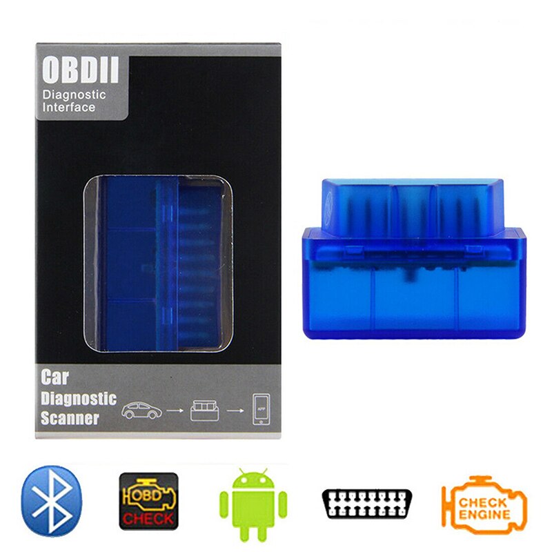 Super Mini Obd Elm327 V2.1 Multi Brand Bluetooth Diagnostic Scanner Adapter Automatic Diagnostic Tool