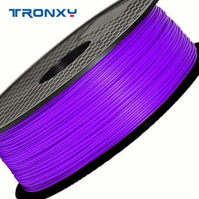 1kg tronxy 3d printer filament accessoires benodigdheden pla/abs 1.75mm printmateriaal diverse soorten kleuren kiezen: Paars