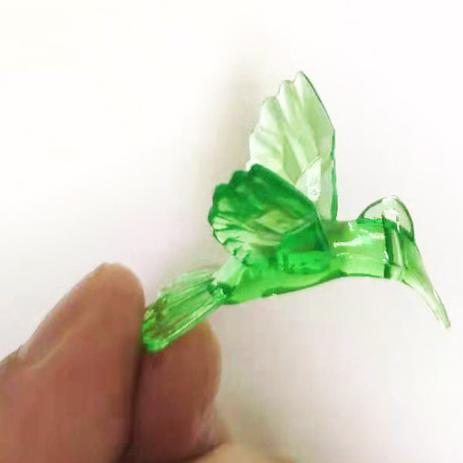 Outside ing Bird Feeder Bird Shaped Plastic for Garden Patio Decoration