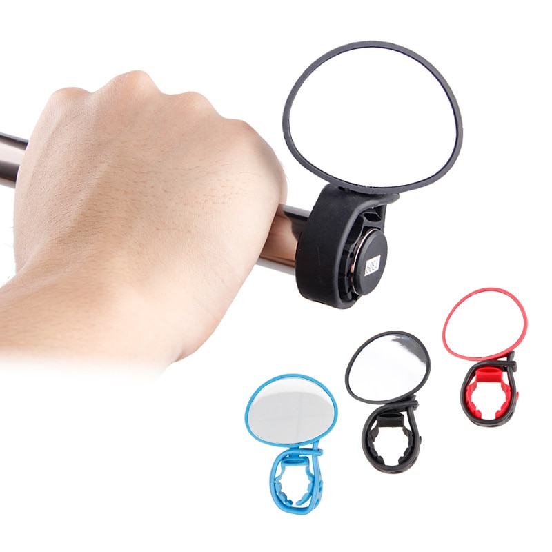 Bicycle Blind Spot Mirror Glass Bike Handlebar Rearview Reflective Mirror Universal MTB Road Bike Adjustable Cycling Rear Mirror