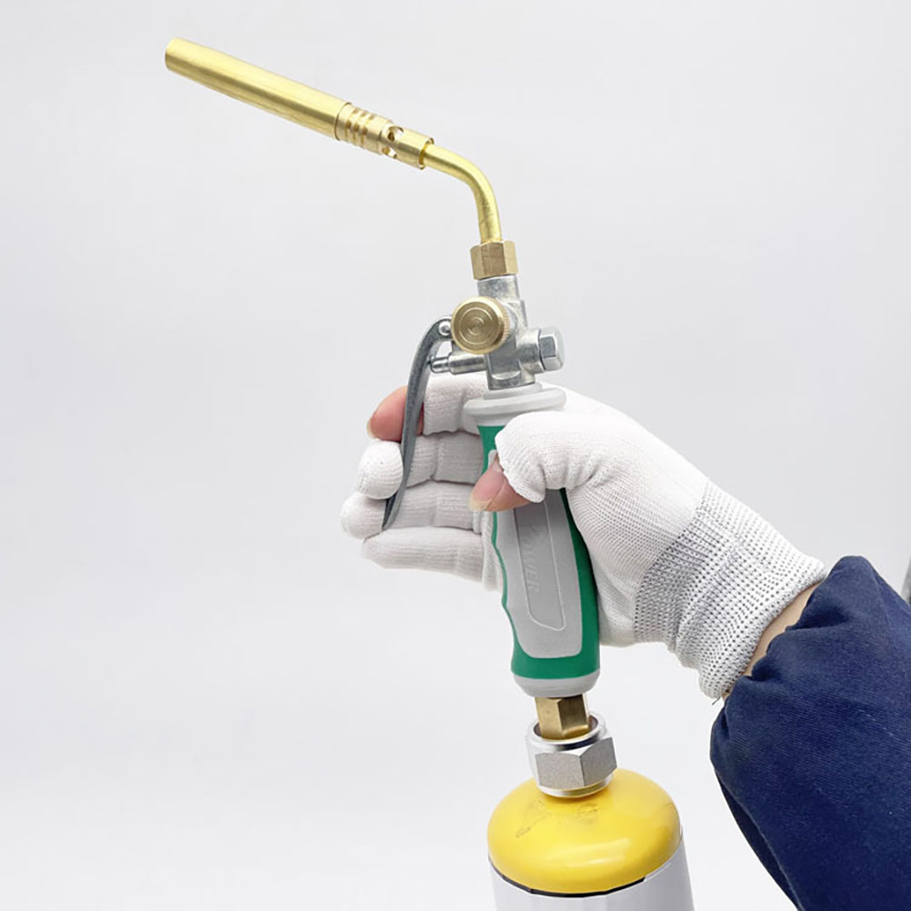 1 Set of Heat-resistant Gas Burner Welding Flamethrower Welding Soldering Torch