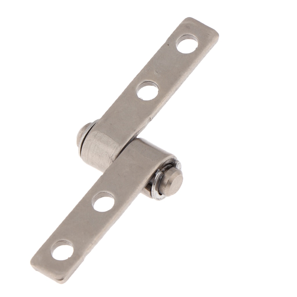 Charnière de positionnement à Friction | 2 pièces Nickel 0,1n. m, Rotation de 360 degrés couple, trou de 3.3mm et longueur de 19mm