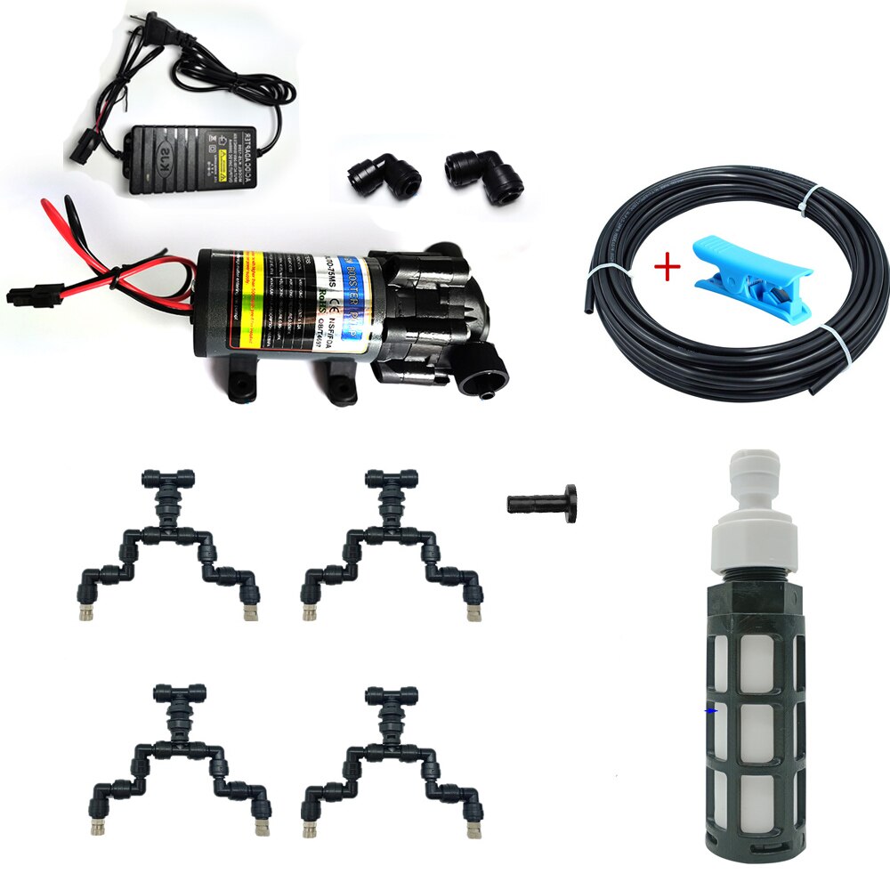Sistema di nebulizzazione per rettili terrario signore per camaleonte tartaruga lucertola umidificatore foresta pluviale serbatoio spray sistema di irrigazione interna