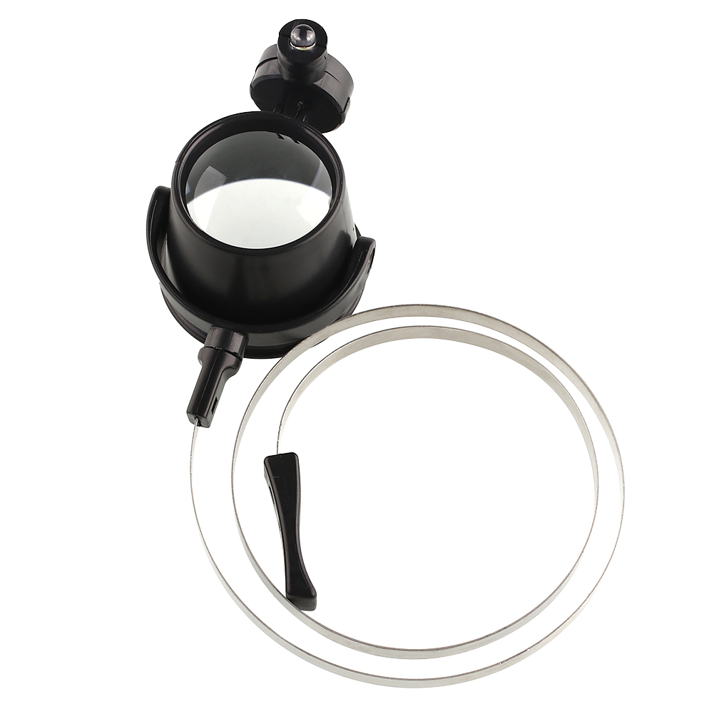 Portable 15X Head Band Eye Led Magnifier Loupe Jewelers Circuit Magnifying Glass Watchmakers Head-mounted