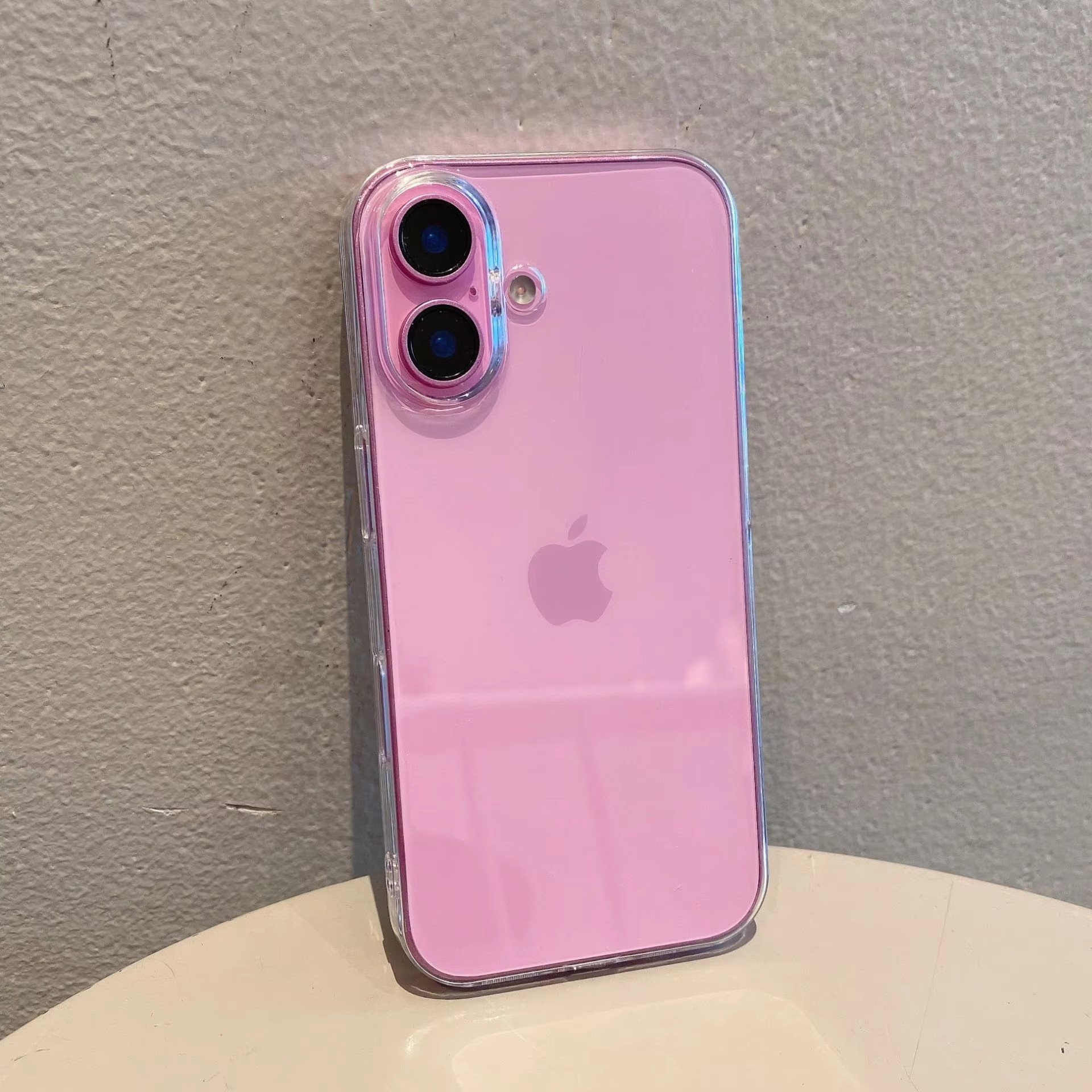 Funda de teléfono suave de silicona transparente para iPhone 16 15 14 13 12 Mini 11 Pro Max X XR XS 7 8 Plus cubierta transparente cristalina a prueba de golpes