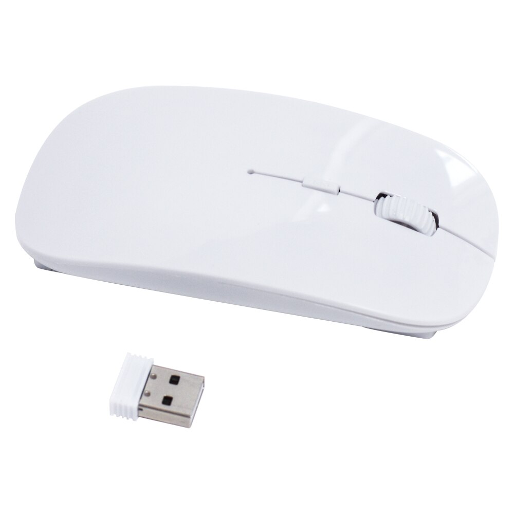 Drahtlose Computer Maus 1600 DPI USB Optische 2,4G Empfänger Super Dünne Maus Für PC Laptop