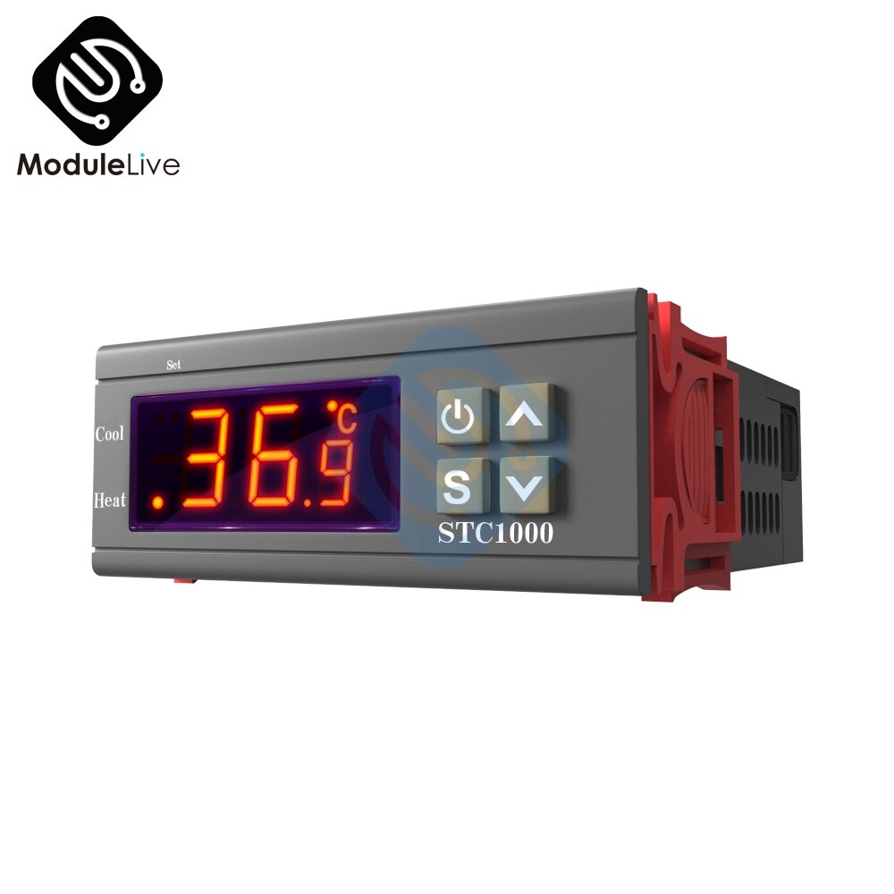 STC-1000 AC 110-220 V 10A LCD Digitale Thermostat Temperatur Control Thermometer Thermo Controller Mit NTC Sensor