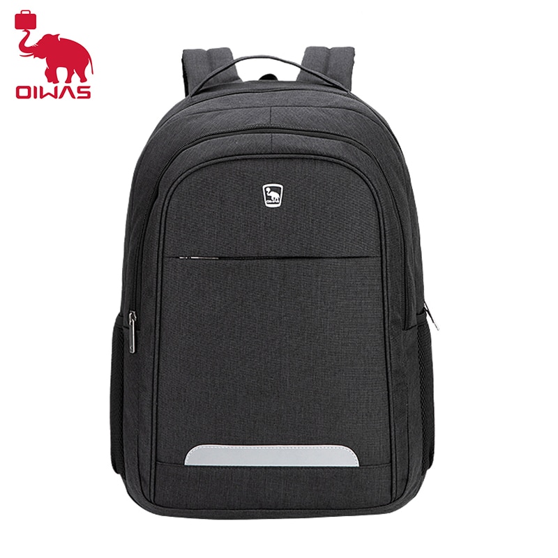 Oiwas Men's Backpack Casual Black Backpacks Large Capacity Children Schoolbag For Teenages Women Travle