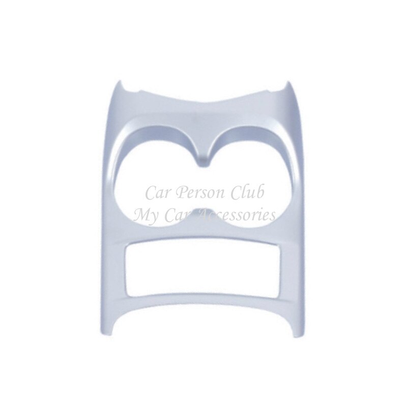 For Nissan Qashqai J11 Car Gear Shift Electronic Handbrake Frame Cover Water Cup Holder Trims ABS Chrome Accessories: B-Water cup 1pcs