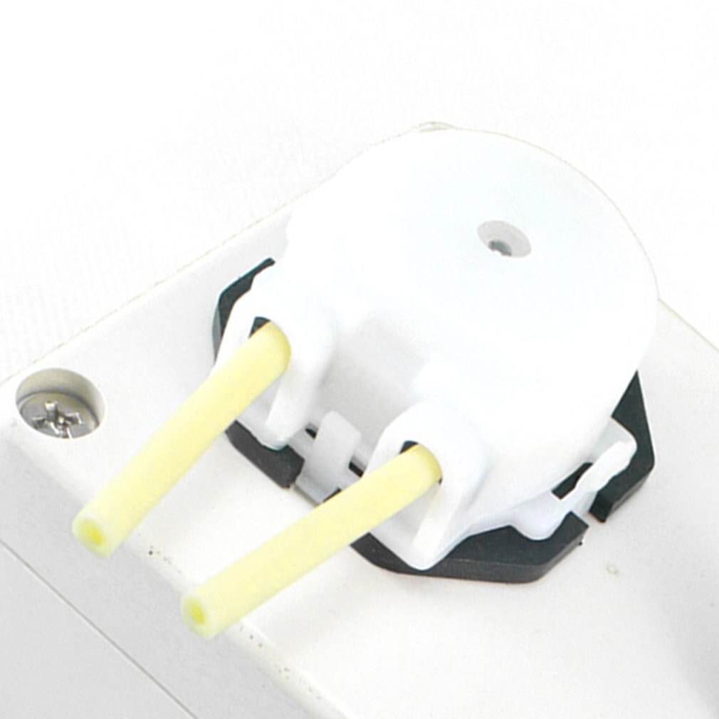 DC 12V Dosing Pump Adjustable Flow Rate DC Motor Laboratory Mini Acid Dosing Peristaltic Pump for Aquarium Lab