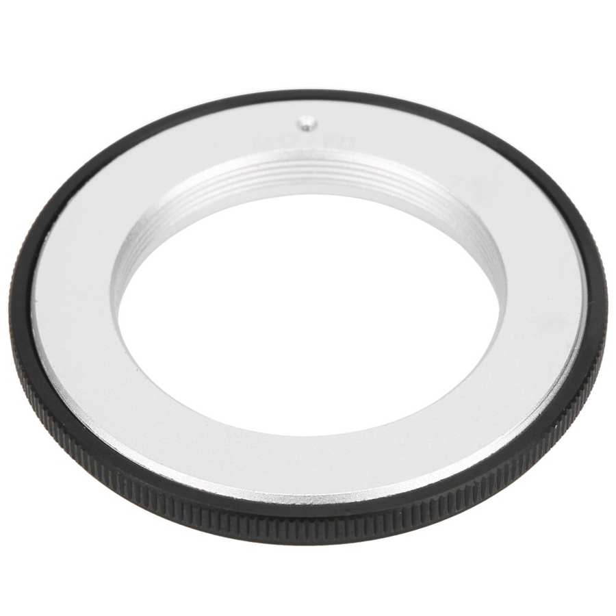 M42-FD stopu Aluminium instrukcja soczewki skupiające pierścień pośredniczący dla M42 mocowanie obiektywu, aby pasował do Canon FD Mount korpus aparatu akcesoria