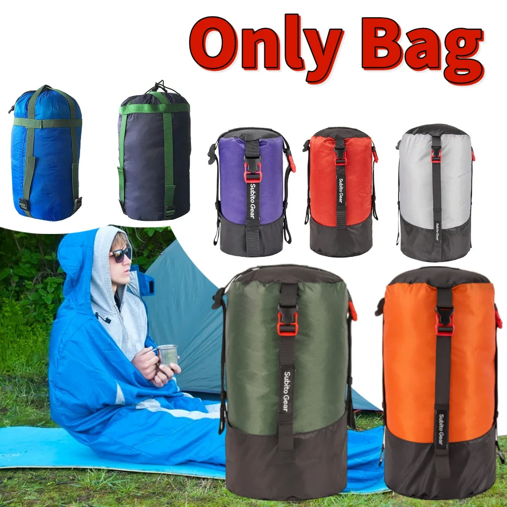 Camping-Schlafsack, Kompressionspack, wasserdicht, ultraleicht, Schlafsack, Mehrzweck, platzsparend, für Daunenjacken