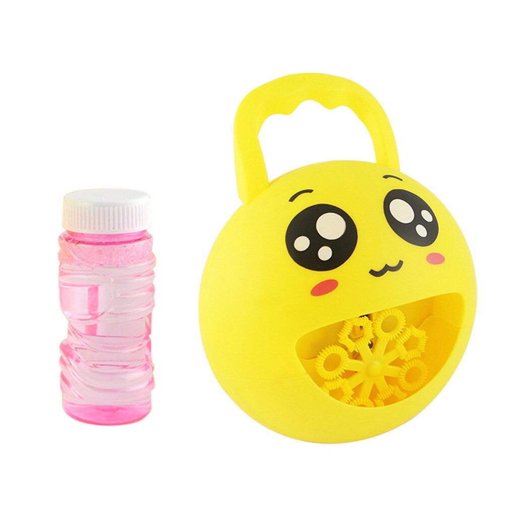 Cartoon Krab Automatische Bubble Maker Machine Blazen Zeep Voor Kinderen 60Ml Speelgoed Kinderen Zomer Speelgoed Outdoor Speelgoed voor Kids