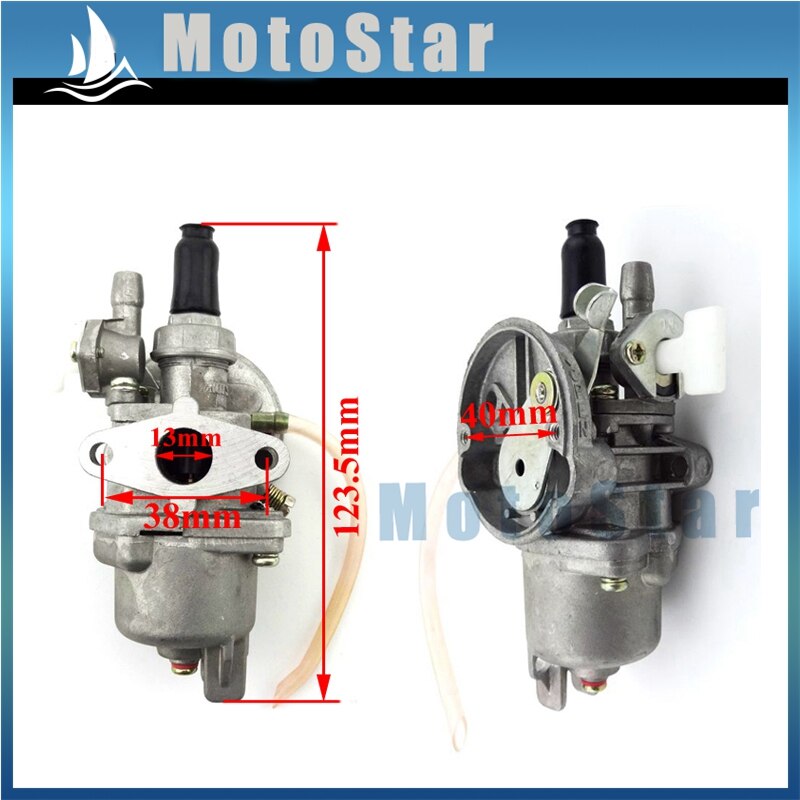 1A6a) Carburateur 2 Takt 49cc mini cross en mini atv 1A6a) Carburateur 2 Takt 49cc mini cross en mini atv