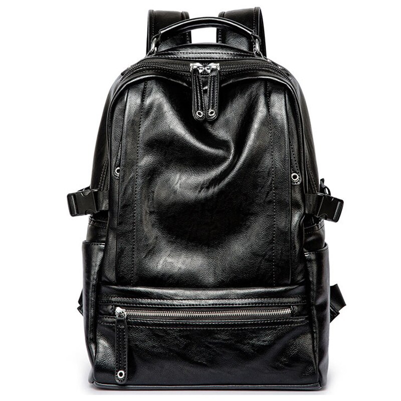 Men Backpack pu Male Laptop Backpack Travel Backpacks Waterpoof Male BagPack Schoolbag For Men