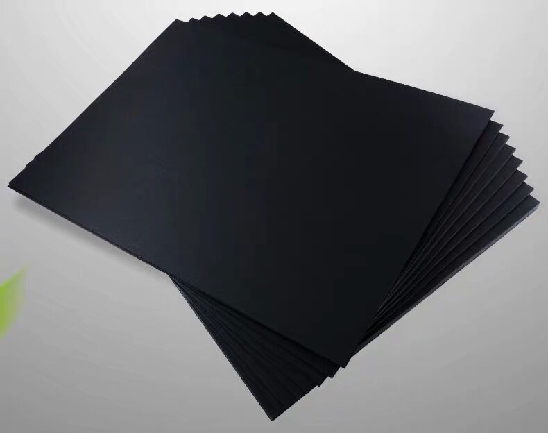 Sort pap  a4 sort pap tykt hårdt børns håndlavede håndmalede papir albumdæksel papirmaleri kunstpapir: A4(230g)x20ps