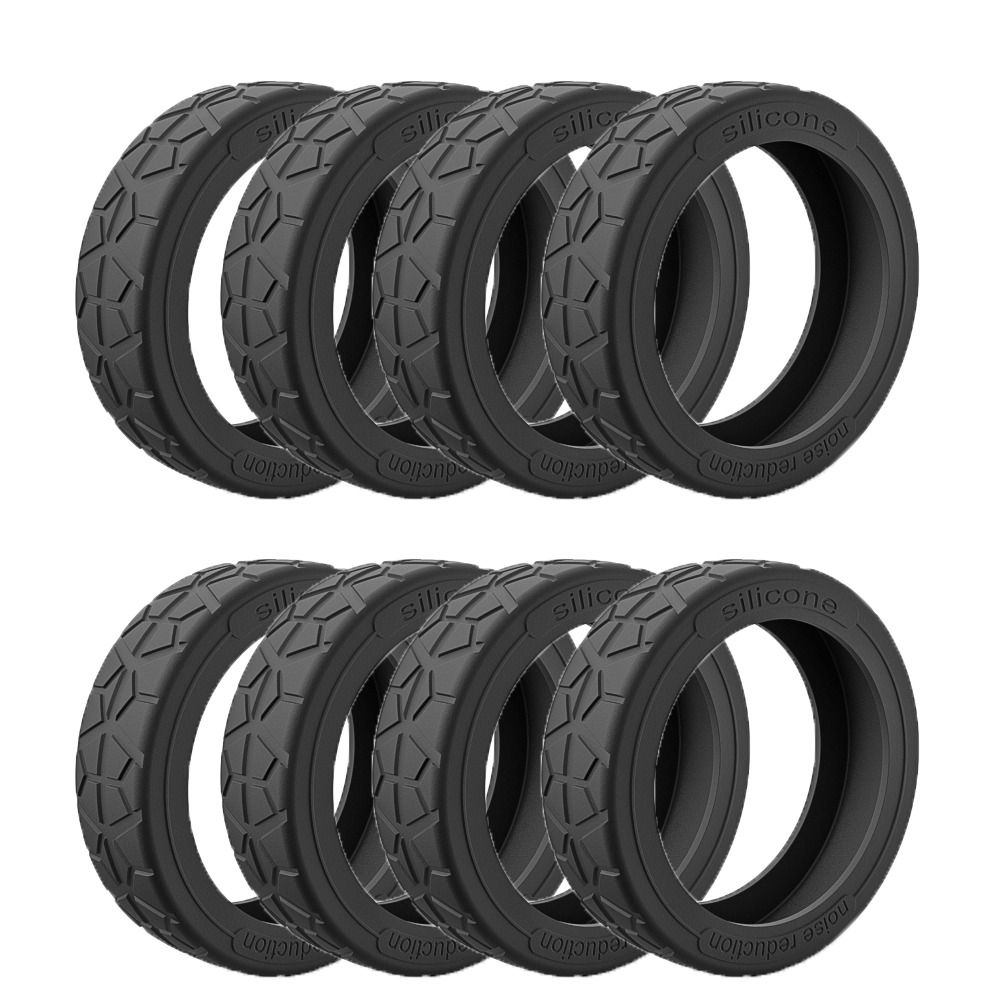 4/8 stücke 5cm Silikon Reisegepäck Caster Schuhe mit Silent Sound Koffer Räder Schutz abdeckung Trolley Box Rollen Abdeckung: Bronze