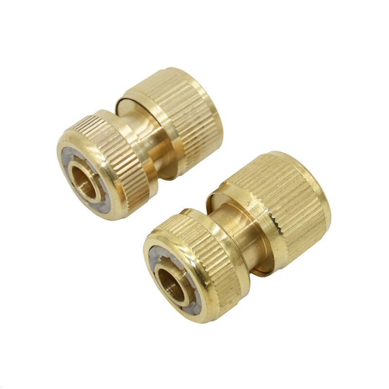 16mm hose brass hose connector 1/2" waterstop Connector copper irrigation hose connectors for water 6pcs
