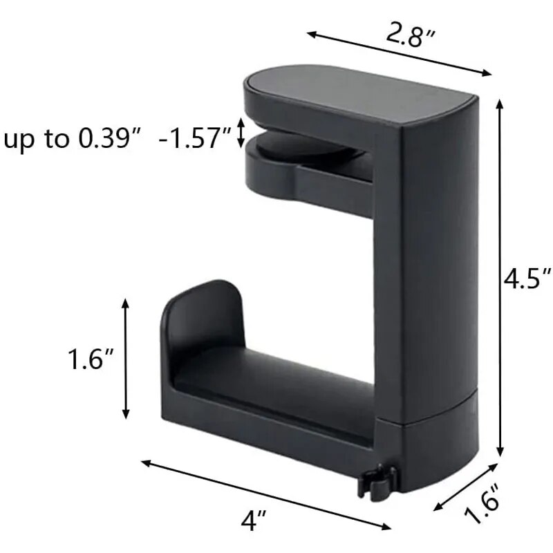 Universal Wand Kopfhörer Ständer Gaming Controller Halter Kopf Headset Display Rack Unter Schreibtisch Aufhänger Haken Clip Kein Schlag