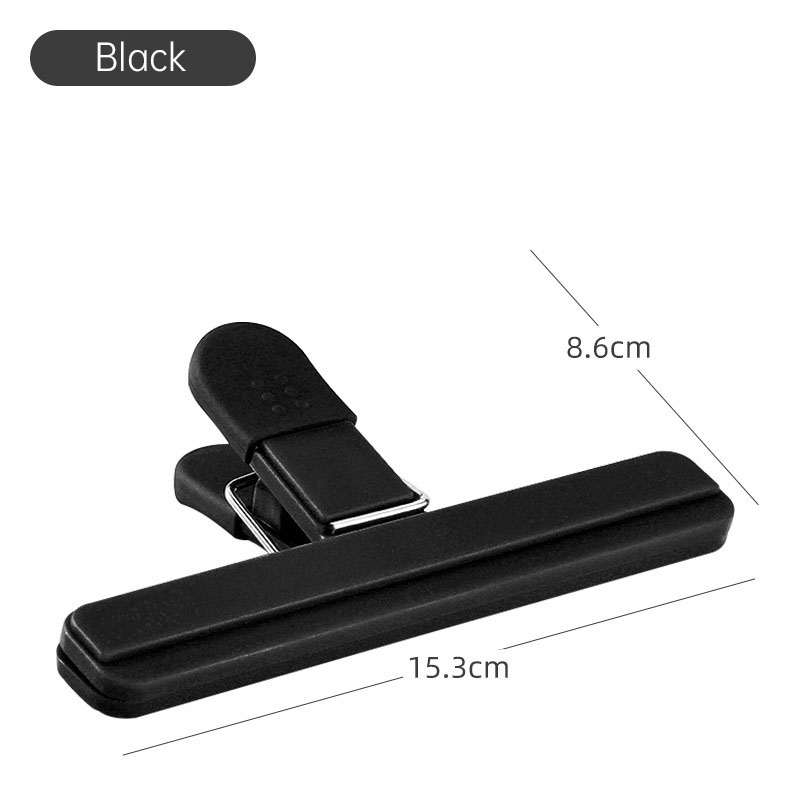 1/3 stk. bærbare store chipposeklemmer plastik assorterede størrelser mad-snackforsegling forseglingsklips tætningsklemme køkkenopbevaringstilbehør: Mørk khaki