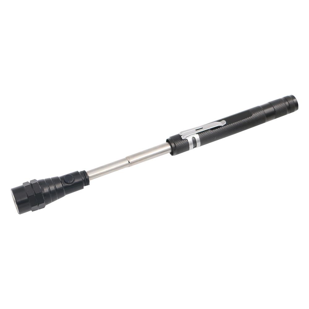 Tasche 3 LED Teleskop Flexible Erweiterbar Led Taschenlampe Magnetische Leiter Pick Up Werkzeug Licht