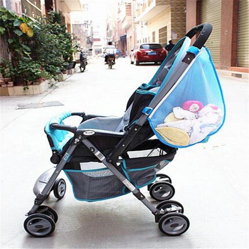 Sac de rangement universel pour poussette de bébé, panier suspendu latéral pour siège de voiture