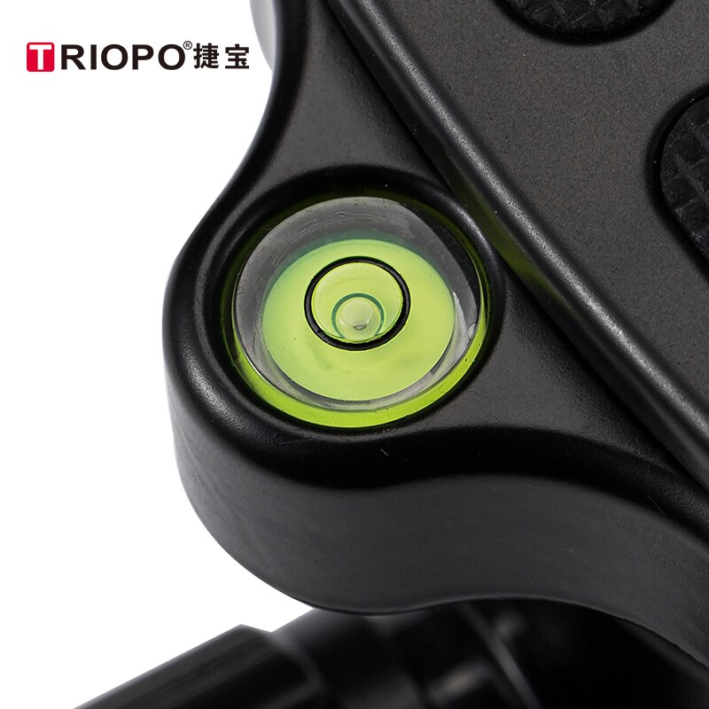 Triopo profesjonalnego głowica kulowa statywu D-2A 36mm z panoramiczną głowicą kulową z Arca szwajcarski płytka szybki uwolnienie, dla DLSR Maxload 20kg