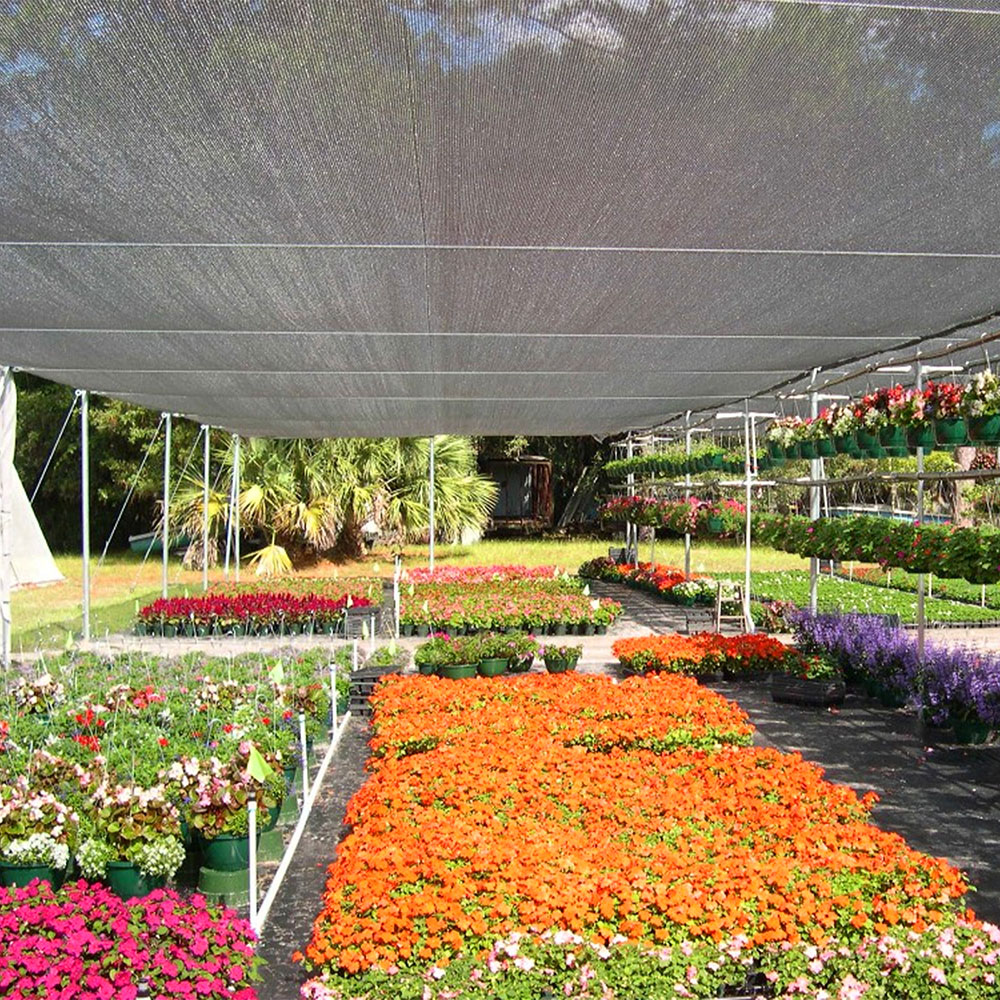 Sun Shade Mesh Fabric Resistant Tear Easy And Quick Installation For Outdoor Breathable Permeable Shade Sails Canopy Pr