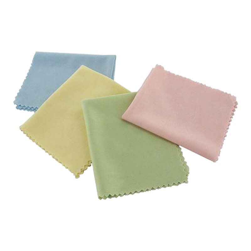 4 mikrofaser Optische Reinigung Tuch Dvd Lcd Kamera Objektiv Bildschirm Sauberen Tuch Handtuch