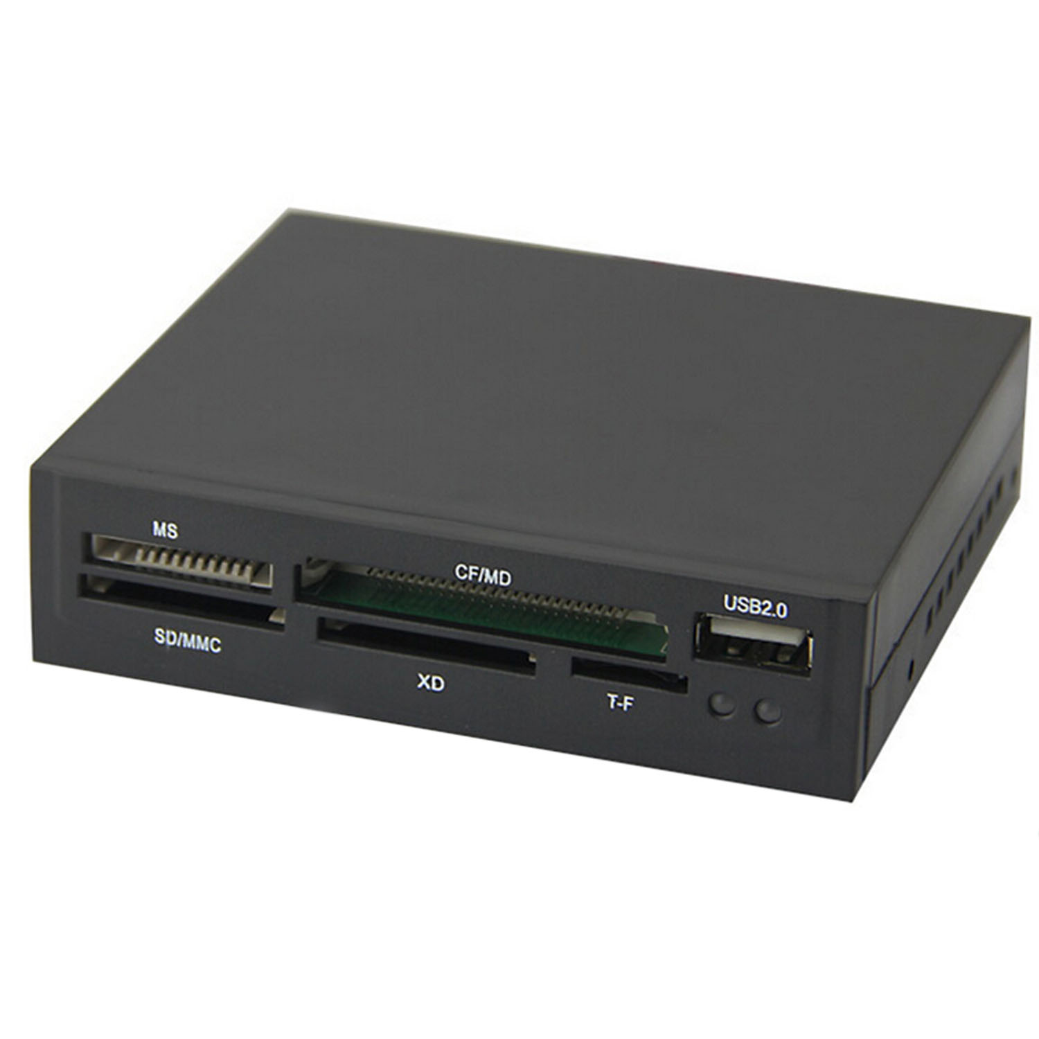 3.5" All In 1 USB 2.0 Expresscard Micro SD TO CF Memory Internal Smart Card Reader for PC Front Panel SDHC MMC XD TF