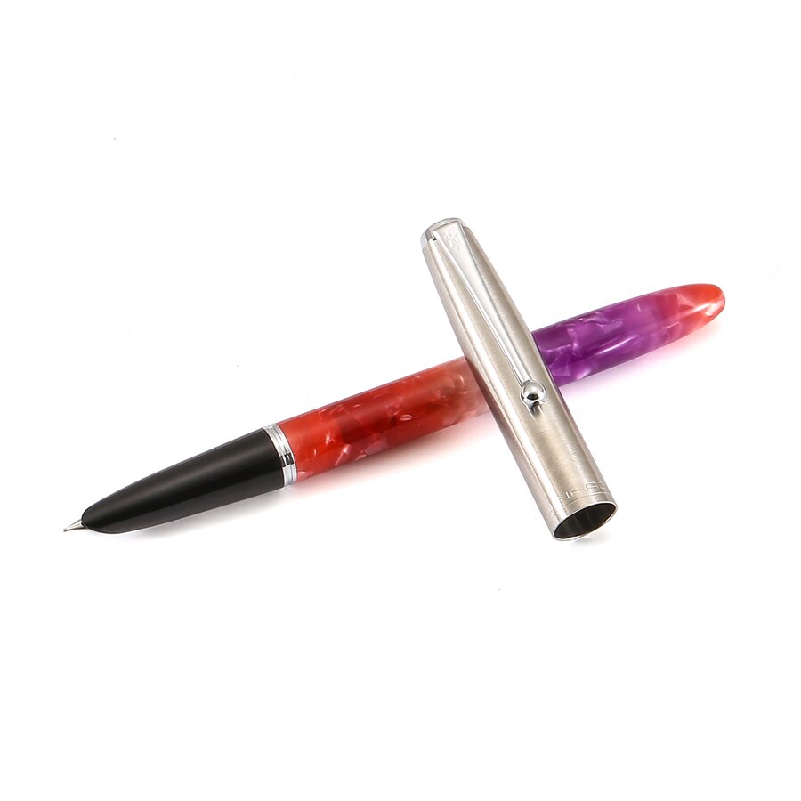 Fantasy crystal Acrylic Fountain pen 0.38mm fine nib writing calligraphy pens Jinhao Stationery Office school supplies A6462