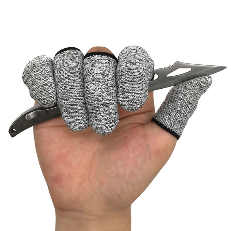 5/10/20Pcs Vinger Cover Anti-Cut Vinger Protector Sleeve Voor Keuken Vingertop Handschoenen Plukken Vinger covers Keuken Gadgets