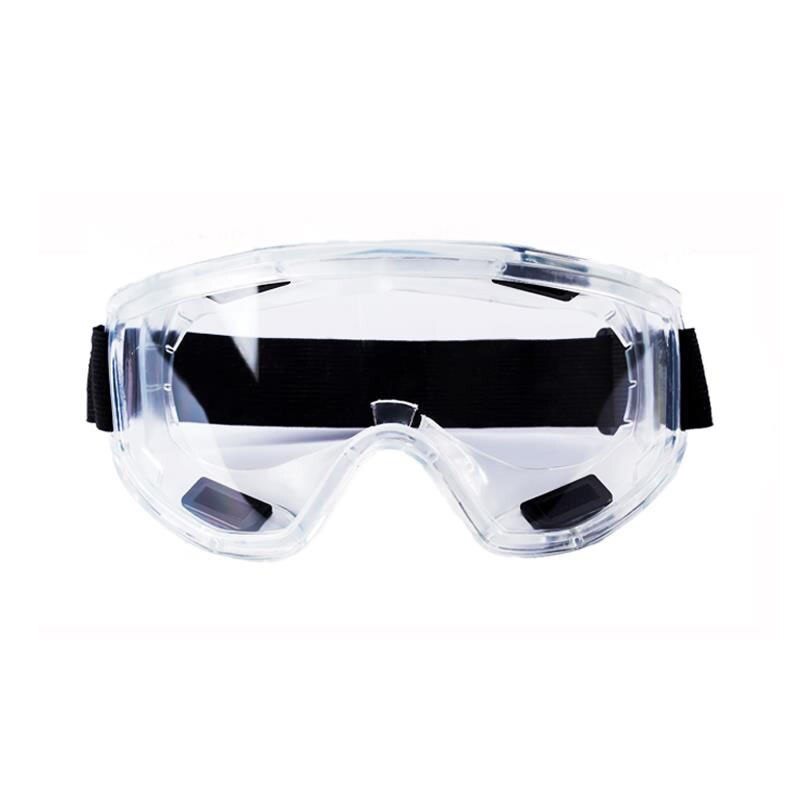 Gennemsigtige beskyttelsesbriller anti-stænk stødsikker arbejdsbeskyttelsesbriller til tømrerrytter øjenbeskytter: Gennemsigtig
