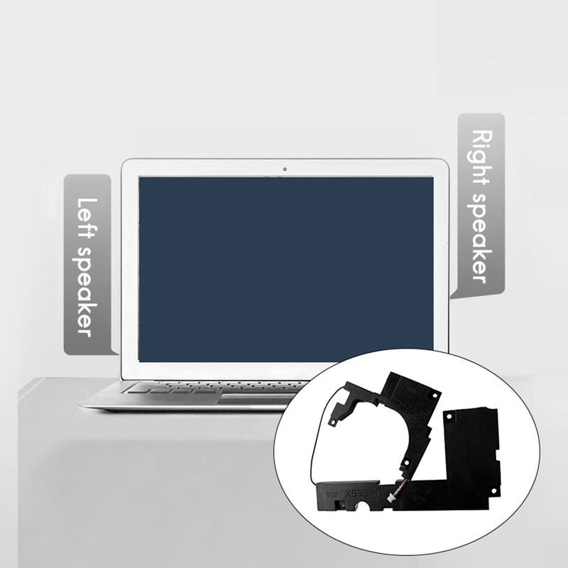 Naprawiono głośniki do laptopów do laptopa ASUS X553MA X503M F503M lewe i prawe wbudowane głośniki