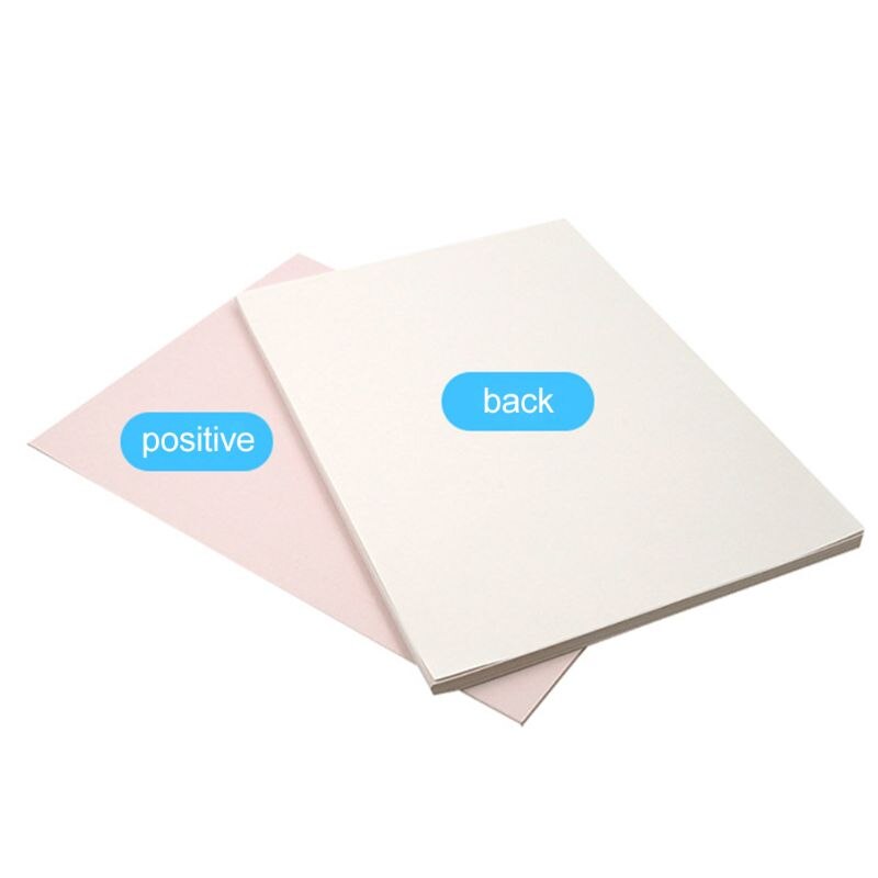 100 Pcs A4 Sublimation Heat Transfer Paper for Polyester Cotton T-Shirt Cushion Cloth Phone Case Printing