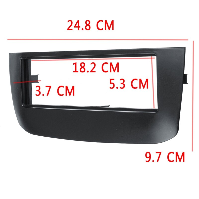 1Din Car Stereo Radio Frame Panel Trim for Facia Punto EVO / Fiat Linea(323) 182x5M