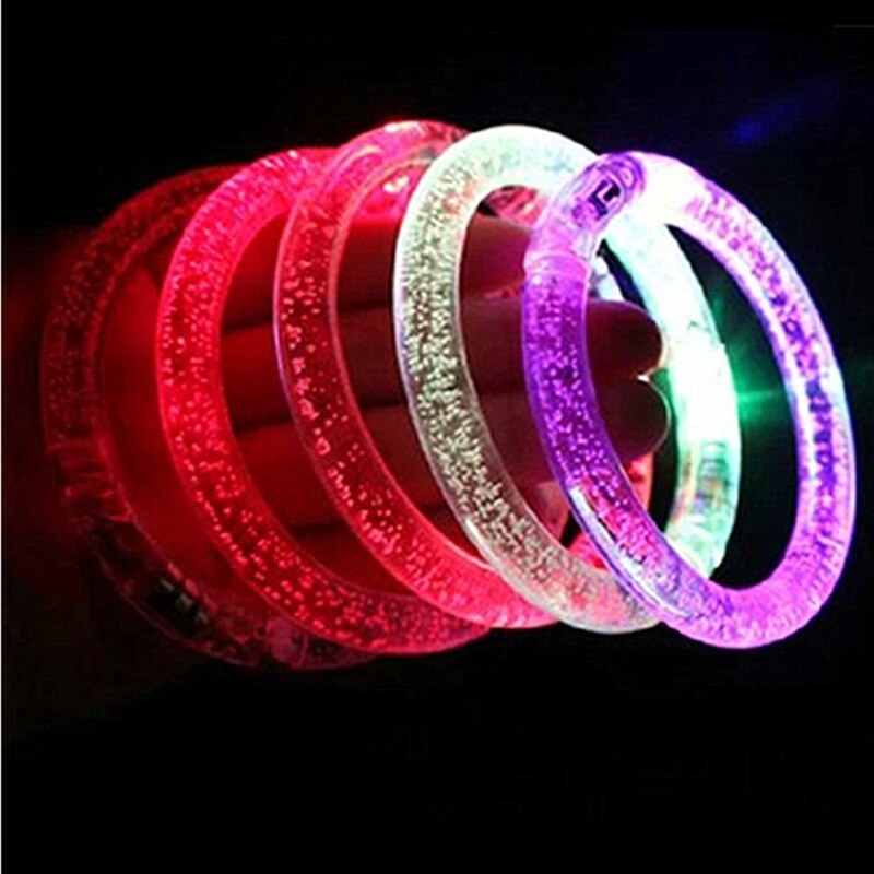 5/10 stuks lichtgevende armbanden speelgoed voor kinderen baby speelgoed led armband lichtgevende flits armband kerstfeest benodigdheden