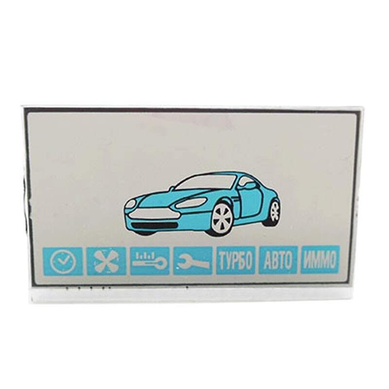 Écran LCD avec câble flexible + porte-clés LCD, à rayures zébrées, pour télécommande Starline A91