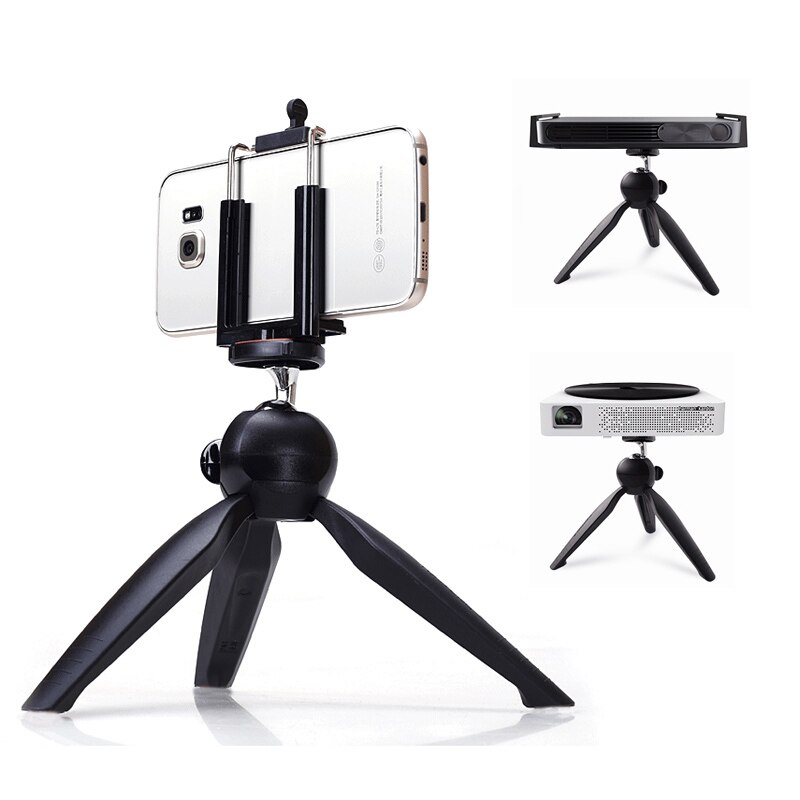 Bærbar mini bord stativ projektor holder generisk 1/4 skrue interface til xgimi cc kk  z6 halo/ mogo/ mogo pro play x  g02v g03v