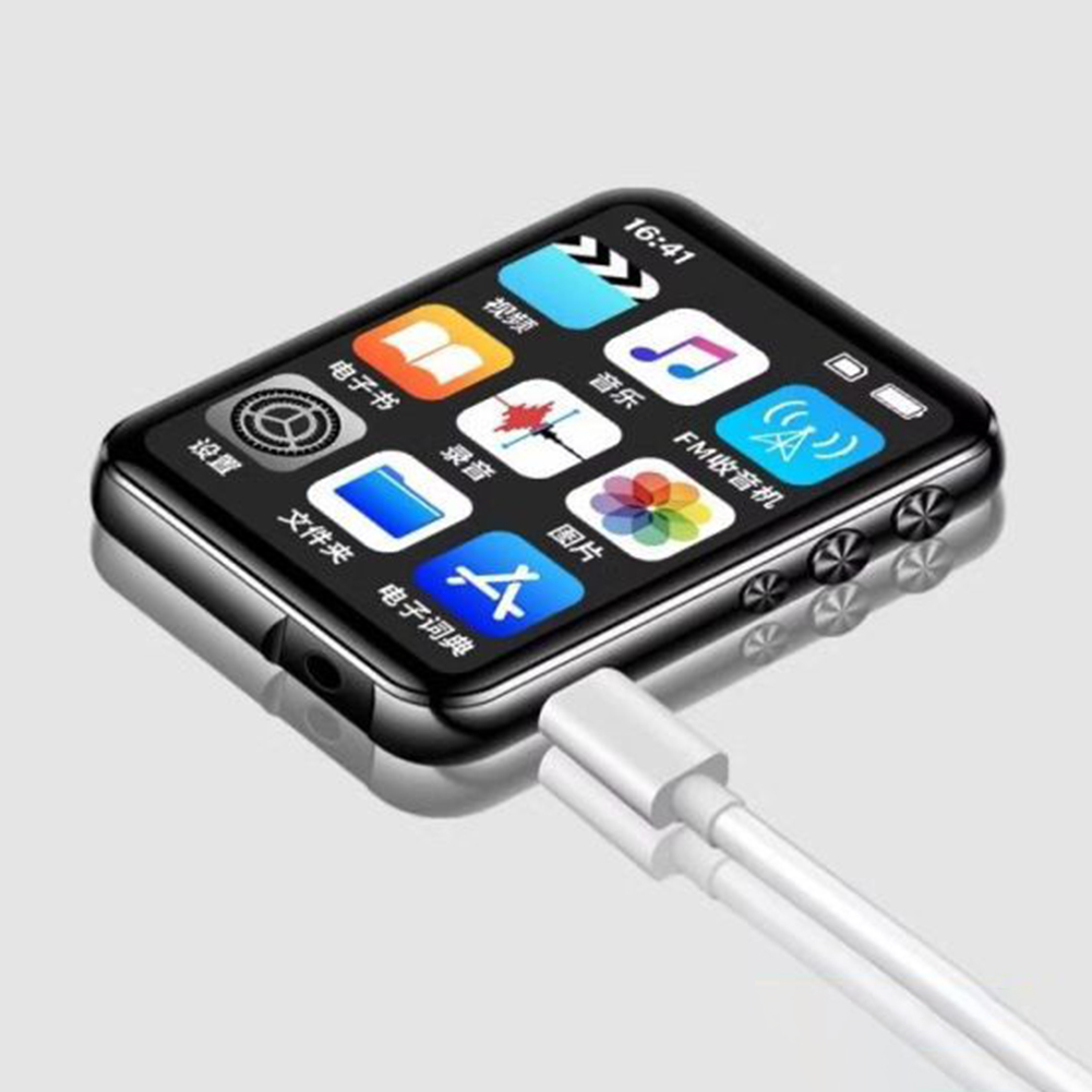 Mp3 mp4- player lossless music player, full touchscreen, bluetooth compatible audio player, fm radio support, recording, e-book