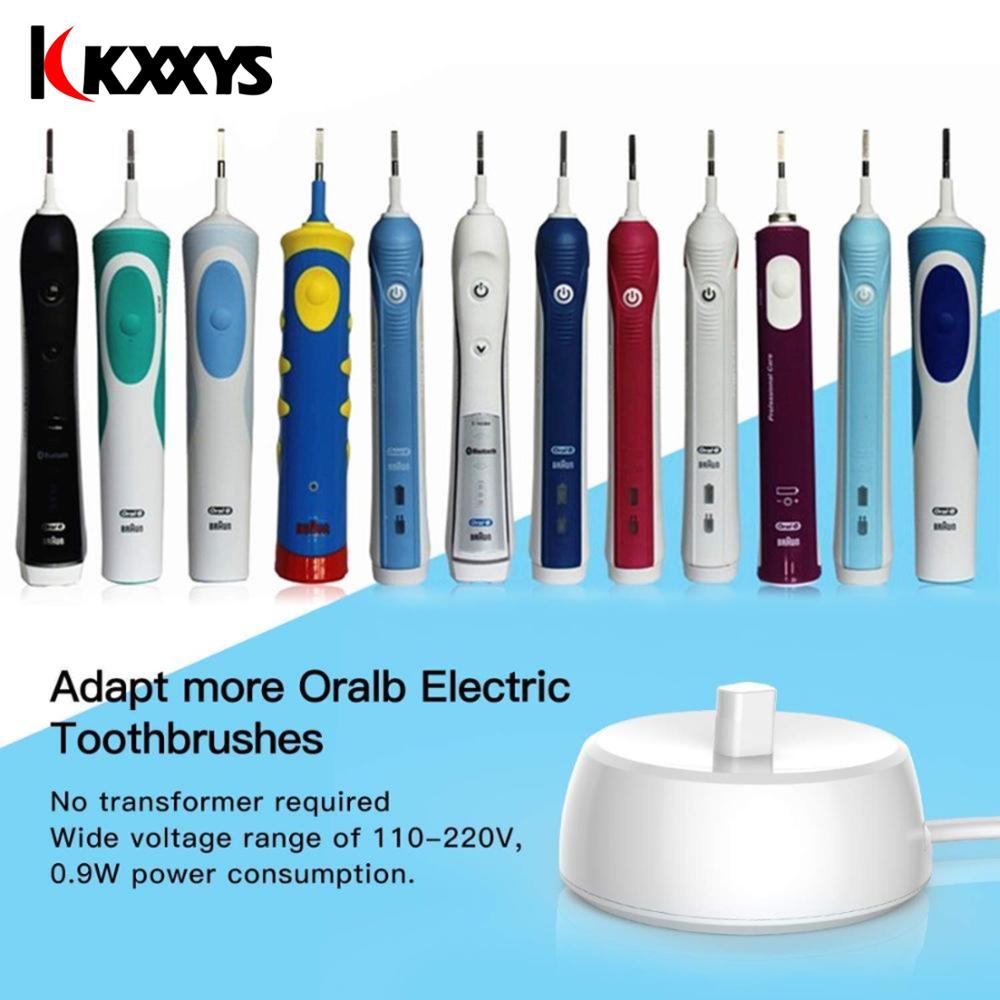 Vervanging Elektrische Tandenborstel Oplader Model 3757 110-240V Geschikt Voor Braun Oral B D12 D17 OC18 D20 D29 d34 Opladen Cradle